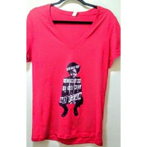 New! The great Nina Simone on a fierce red tee.